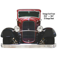 Ford Vintage Front End Metal Sign - 16.5" x 23.5"