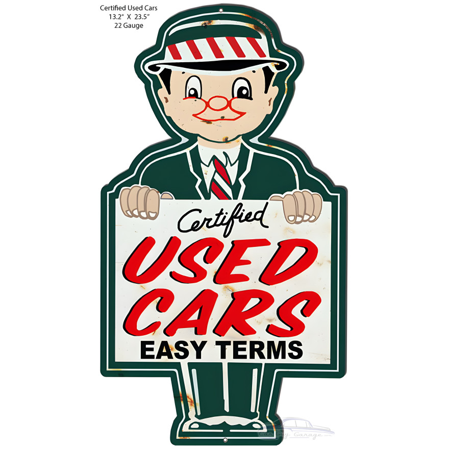 Used Cars Reproduction Garage Shop Metal Sign - 13.2" x 23.5" Used Cars Reproduction Garage Shop Metal Sign - 13.2" x 23.5"