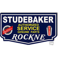 Studebaker Rockne Reproduction Metal Sign - 13" x 23.5"
