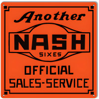Another Nash Gas Station Metal Sign - 12" x 12"