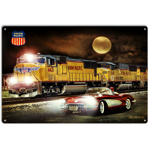 Union Pacific Railway Metal Sign - 12" x 18"