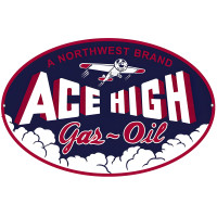 Northwest Ace High Gas Motor Oil Metal Sign - 9" x 14"