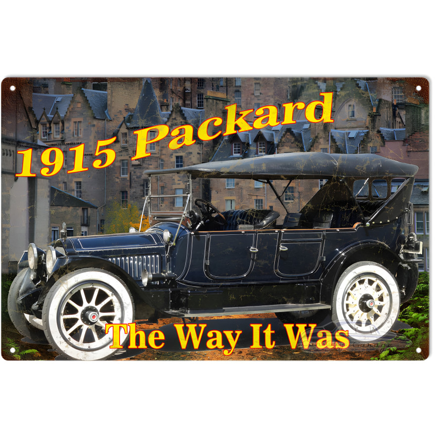 Packard The Way It Was Metal Sign - 12" x 18" Packard The Way It Was Metal Sign - 12" x 18"