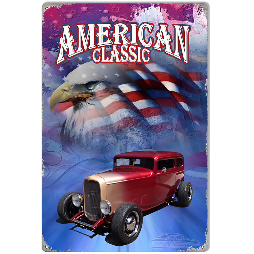Old Classic Metal Sign - 12" x 18" Old Classic Metal Sign - 12" x 18"