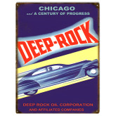 Deep Rock Sign - Vintage Gas and Oil Metal Art