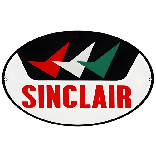 Sinclair Gasoline Metal Sign - 9" x 14"