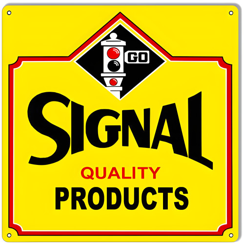 Signal Quality Products Metal Sign - 12" x 12"