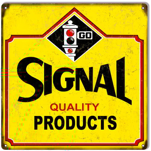 Signal Quality Products Metal Sign - 12" x 12"