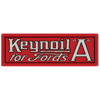 Keynoil A Lubricates And Lasts For Fords Metal Sign - 6" x 18"