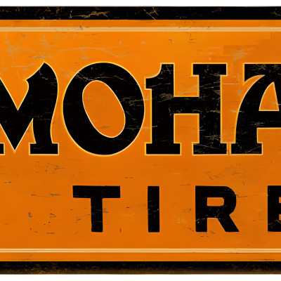 Mohawk Tires Metal Sign - 6
