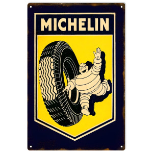 Michelin Tire Metal Sign - 12" x 18"