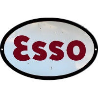 ESSO Motor Oil Metal Sign - 9" x 14"