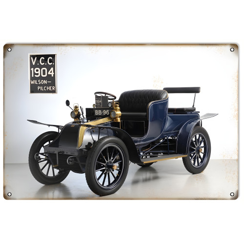 V.C.C 1904 Classic Car Metal Sign - 12" x 18"