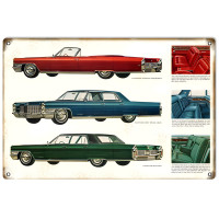 Fleetwood Automobiles Metal Sign - 12" x 18"