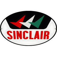 Sinclair Motor Oil Metal Sign - 11" x 18"