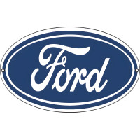 Ford Automobile Metal Sign - 11" x 18"