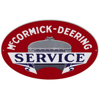 Mccormick Deering Motor Oil Metal Sign - 11" x 18"