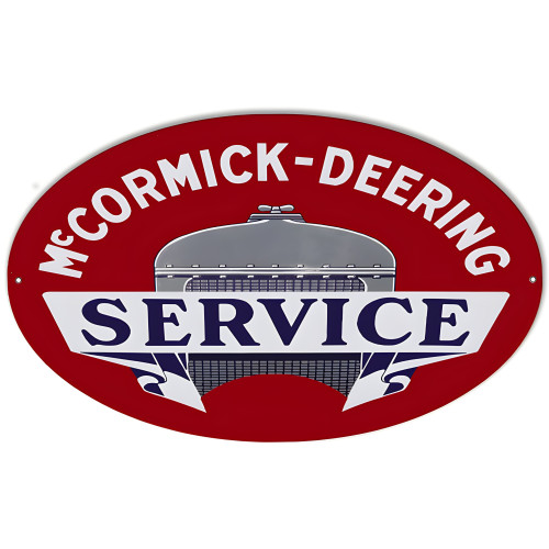 Mccormick Deering Motor Oil Metal Sign - 11" x 18"