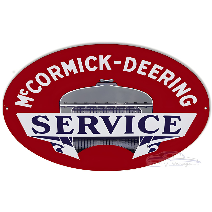 Mccormick Deering Motor Oil Metal Sign - 11" x 18" Mccormick Deering Motor Oil Metal Sign - 11" x 18"