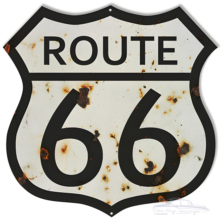 Route 66 Gas Station Metal Sign - 15" x 15" Route 66 Gas Station Metal Sign - 15" x 15"