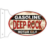 Deep Rock Sign - Vintage Gas and Oil Metal Art