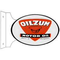 Oilzum Motor Oil Choice of Champions Metal Sign - 12" x 18"