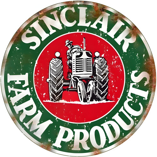 Sinclair Farm Products Metal Sign - 30" Round