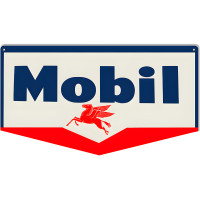 Mobil Pegasus Motor Oil Metal Sign - 10" x 18"