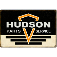 Hudson Parts Garage Shop Metal Sign - 16" x 24"