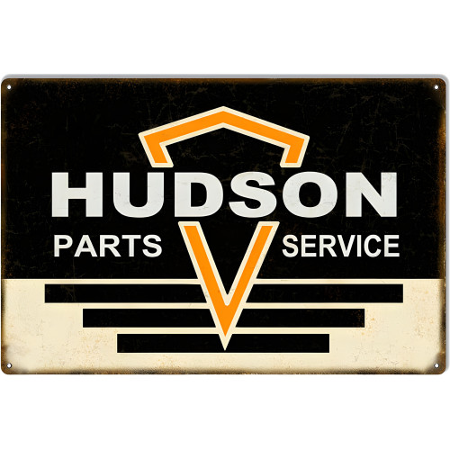 Hudson Parts Garage Shop Metal Sign - 16" x 24"