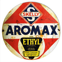 Skelly Motor Oil Metal Sign - 14" x 14"