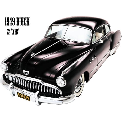 1949 Buick Reproduction Metal Sign - 18" x 24"
