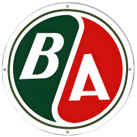 British Petroleum Metal Sign - 18" x 18"