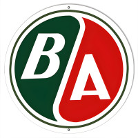 British Petroleum Gas and Motor Oil Metal Sign - 14" x 14"