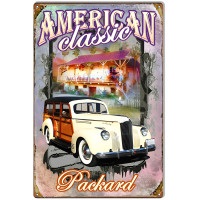 Packard Classic Metal Sign - 12" x 18"