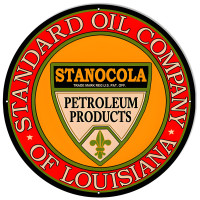 Standard Oil Company Gas Station Metal Sign - 18" x 18"