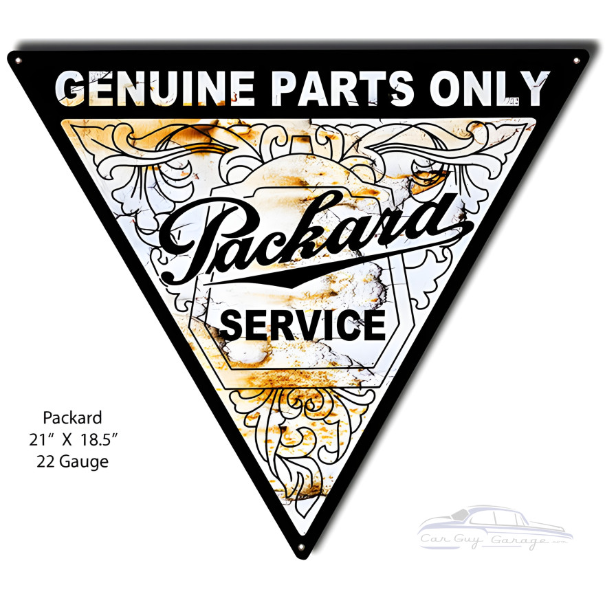 Packard Service Metal Sign - 18.5" x 21" Packard Service Metal Sign - 18.5" x 21"