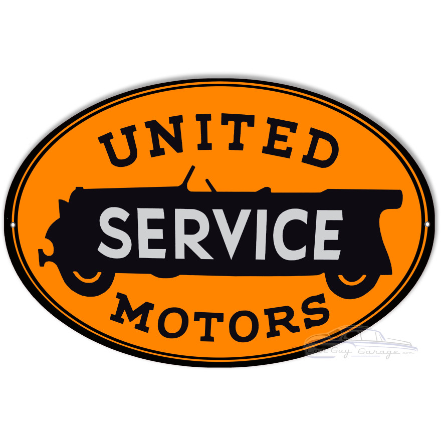 United Motors Service Metal Sign - 11" x 18" United Motors Service Metal Sign - 11" x 18"