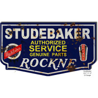 Studebaker Reproduction Metal Sign - 13" x 23.5"