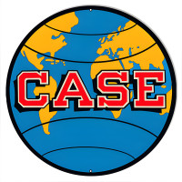 Case Reproduction Nostalgic Metal Sign - 14" x 14"