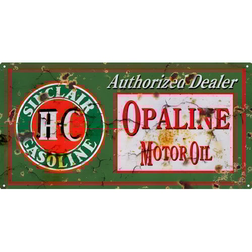 Sinclair Gasoline Reproduction Large Vintage Metal Sign - 16" x 24"