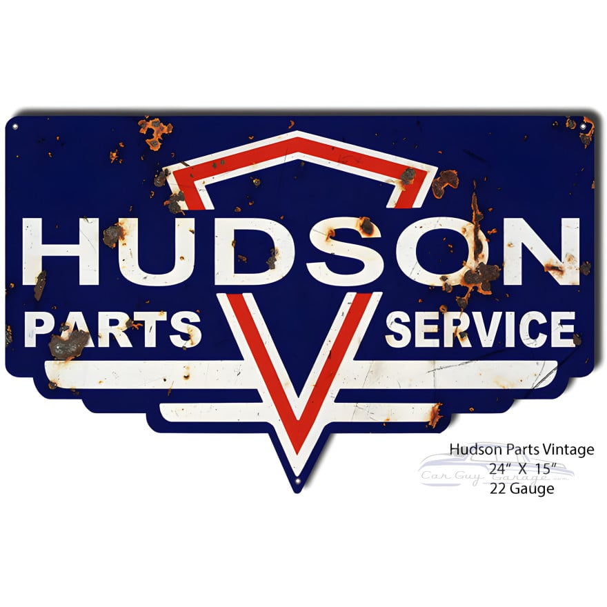 Hudson Motor Oil Metal Sign - 15" x 24" Hudson Motor Oil Metal Sign - 15" x 24"
