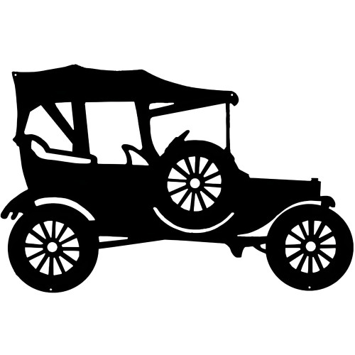 Model T Laser Cut Out Metal Sign - 15.5" x 23.5"