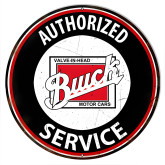 Authorized Buick Service Sign - 14 Inch Metal