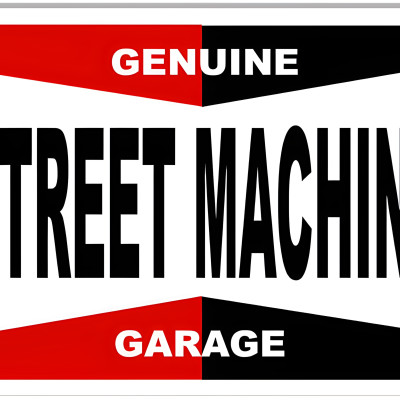 Hot Rod Garage Sign - 12x18 Metal Sign