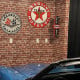Texaco Gasoline And Motor Oil Metal Sign - 30" Round Texaco Gasoline And Motor Oil Metal Sign - 30" Round