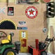 Texaco Gasoline And Motor Oil Metal Sign - 30" Round