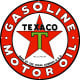 Texaco Gasoline And Motor Oil Metal Sign - 30" Round Texaco Gasoline And Motor Oil Metal Sign - 30" Round