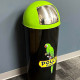 Polly Gas Metal Garbage Can Polly Gas Metal Garbage Can