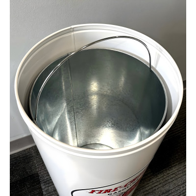 Texaco Fire Chief Metal Garbage Can